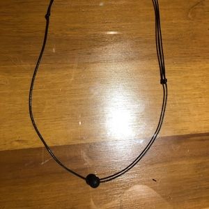 Black lava marble with adjustable length